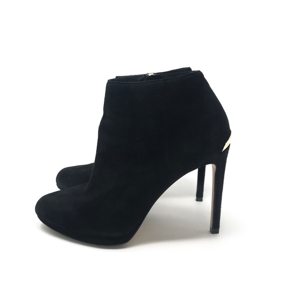 Michael Kors Stiletto Suede Ankle Booties - Picture 4 of 7